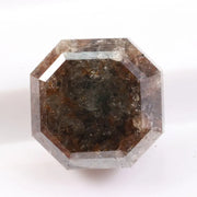 Natural diamond ring featuring uncut and polished elements, highlighting what colors diamonds come in naturally.