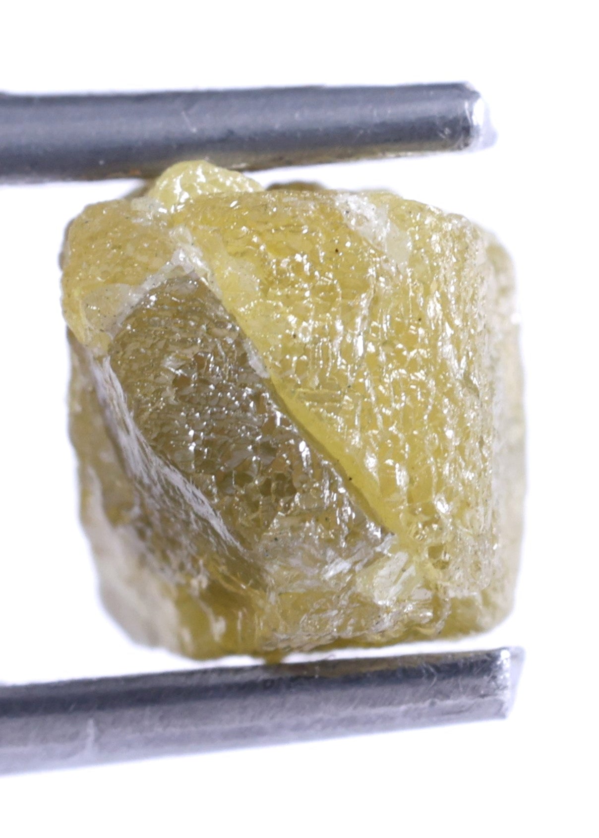 Natural Raw Diamond 2.47 Carat Yellow Diamond