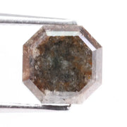 Natural diamond ring featuring uncut and polished elements, highlighting what colors diamonds come in naturally.