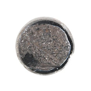 natural round diamond engagement ring and aqua natural diamond grey brown 