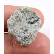 Green rough diamond displayed as a natural loose diamond with irregular diamond shape and raw crystal texture. This real natural diamond stone is uncut and untreated, making it ideal for custom diamond for ring designs, collectors, and buyers seeking authentic green rough diamond material.