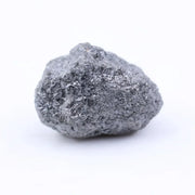 2.00 carat grey rough Natural diamond with raw uncut texture and natural crystal structure, showcasing untamed earthy beauty.