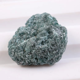 raw uncut diamond ring with rough blue diamond crystal texture natural rough diamond 