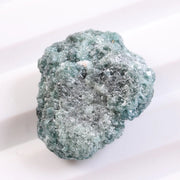 raw uncut diamond ring with rough blue diamond crystal texture natural rough diamond 