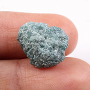 raw uncut diamond ring with rough blue diamond crystal texture natural rough diamond 
