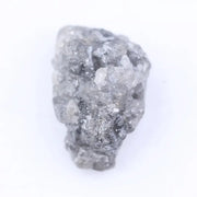 2.60 Ct grey rough diamond in its natural uncut state, highlighting pure raw luxury and organic crystalline beauty.