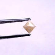 0.93 Ct kite shape salt and pepper natural loose diamond for engagement ring and luxury jewelry