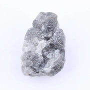 2.60 Ct grey rough diamond in its natural uncut state, highlighting pure raw luxury and organic crystalline beauty.