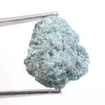 raw uncut diamond ring with rough blue diamond crystal texture natural rough diamond 