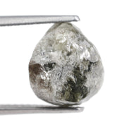 grey color rough diamond old mine cut vs modern cut