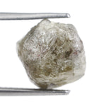 grey color excellent i3 ideal cut rough diamond and large rose cut diamond