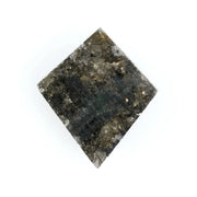 1.02 Ct Kite Cut Brown Black Grey Natural Diamond Striking Shape Elegant Loose Diamond