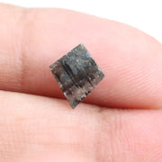 1.02 Ct Kite Cut Brown Black Grey Natural Diamond Striking Shape Elegant Loose Diamond
