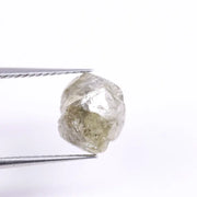 2.48 ct natural grey rough diamond uncut raw rustic diamond for jewelry making.