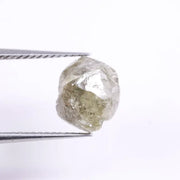 2.48 ct natural grey rough diamond uncut raw rustic diamond for jewelry making.