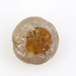 yellow colour rose gold round diamond ring