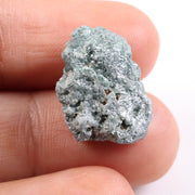 unpolished natural diamond and rough diamond stone before cutting process blue rough diamond 