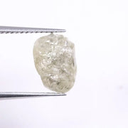 1.87 ct natural grey rough diamond uncut raw rustic mined stone for jewelry making.