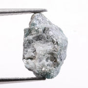 loose rough diamonds and large raw gemstones with natural crystal texture blue rough diamond 