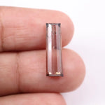 3.49 Ct Brown Baguette cut lab grown diamond loose stone premium with strong sparkle