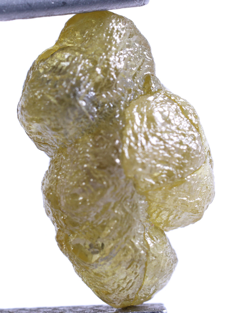 Natural Raw Diamond 3.40 Carat Yellow Diamond