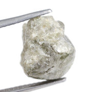 7.94 Ct Natural Grey Rough Diamond Uncut Loose Raw Stone For Proposal Gift