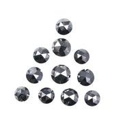 natural conflict free diamonds, real natural diamonds, black raw diamond, black rose gold engagement ring, black silver engagement rings