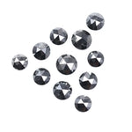 natural conflict free diamonds, real natural diamonds, black raw diamond, black rose gold engagement ring, black silver engagement rings