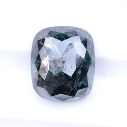 0.81 Ct natural blue cushion cut diamond loose gemstone with rich fancy blue color, excellent brilliance for custom engagement ring or fine jewelry design