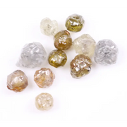 2.52 Ct Natural Mix Colored Diamond Lot Loose Uncut Raw Rough Diamond Use For Custom Jewerly 