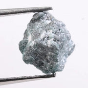 natural raw diamond ring with rough uncut diamond crystal texture blue rough diamond 