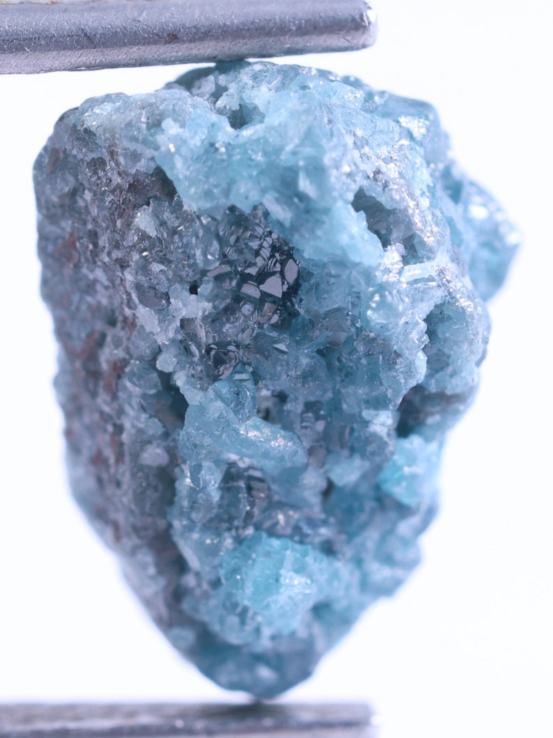 Natural Raw Diamond 2.70 Carat Fancy Blue Diamond