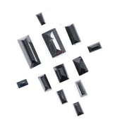 natural black diamond baguette cut loose raw diamond offering diamods  for black diamond engagement ring in 
