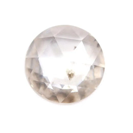 1.35 Ct round cut white lab grown diamond loose stone with brilliant round facets and bright sparkle