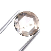 1.35 Ct round cut white lab grown diamond loose stone with brilliant round facets and bright sparkle