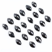 Natural black diamond marquise cut diamond for black engagement rings, raw diamonds, loose diamond, diamond naturals