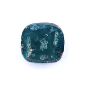 1.48 Ct cushion cut natural green diamond with rustic inclusions, ideal for custom rings and luxury jewelry