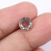 1.35 Ct round cut white lab grown diamond loose stone with brilliant round facets and bright sparkle