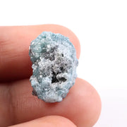 raw diamond wedding band with raw natural diamond crystal design blue rough diamond 