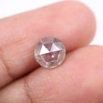 1.35 Ct round cut white lab grown diamond loose stone with brilliant round facets and bright sparkle