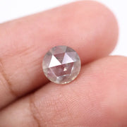 1.35 Ct round cut white lab grown diamond loose stone with brilliant round facets and bright sparkle
