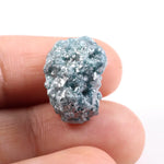 raw diamond wedding band with raw natural diamond crystal design blue rough diamond 