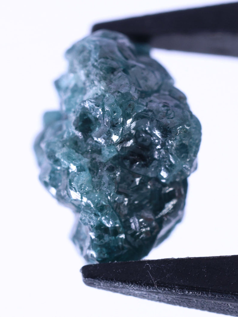 Natural Raw Diamond 3.84 Carat Fancy Blue Diamond
