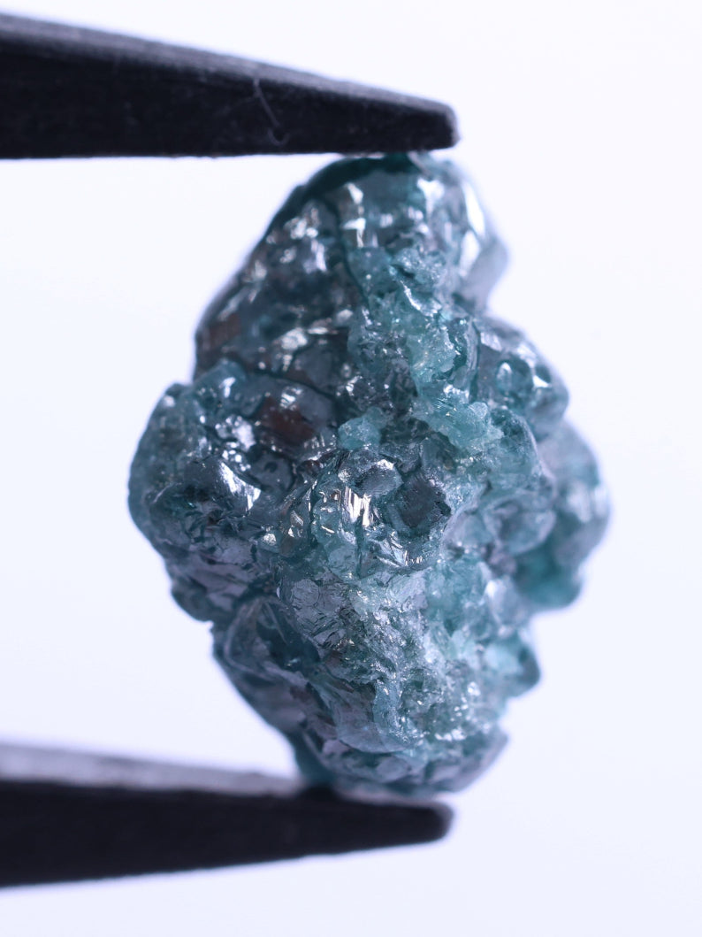 Natural Raw Diamond 3.84 Carat Fancy Blue Diamond