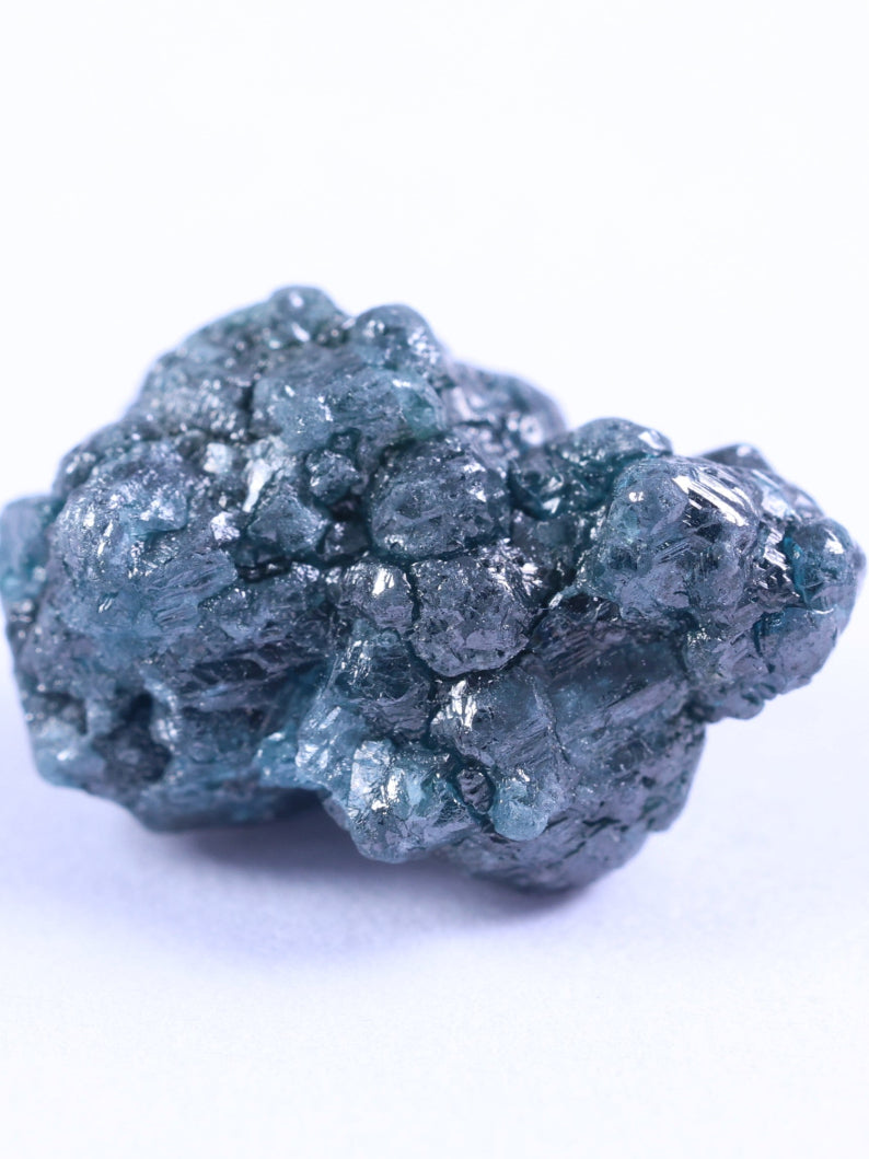 Natural Raw Diamond 4.21 Carat Fancy Blue Diamond