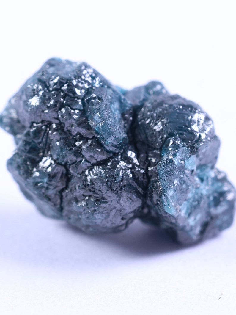 Natural Raw Diamond 4.21 Carat Fancy Blue Diamond