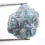 raw cut diamond crystal with natural raw diamond stone appearance blue rough diamond 