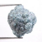 raw cut diamond crystal with natural raw diamond stone appearance blue rough diamond 
