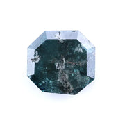 2.01 Ct octagon cut natural blue diamond loose stone with high clarity for engagement or custom ring designs