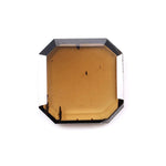 unique 1.39 Ct brown and Black emerald lab created diamond with dual tone sparkle loose stone
